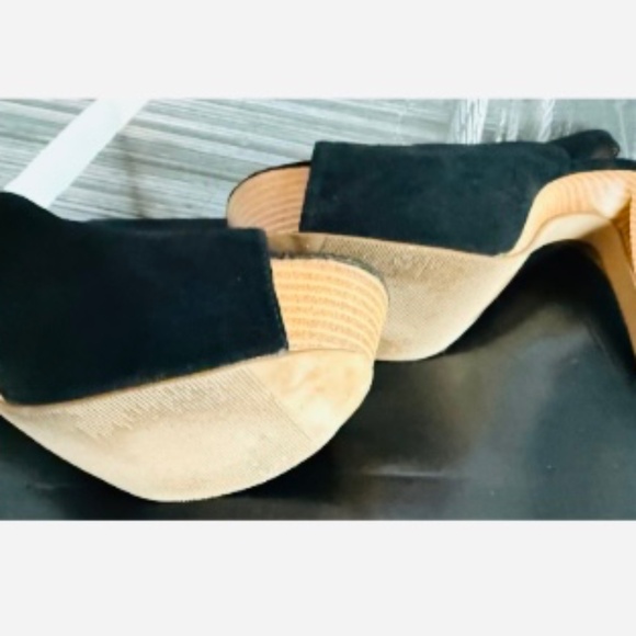 RETRO PIN-UP SLINGBACK PLATFORM HEELS - Picture 7 of 9